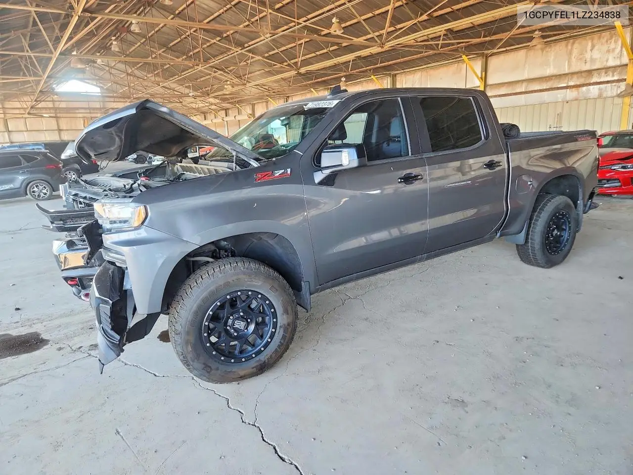 CHEVROLET SILVERADO 2020, VIN 1GCPYFEL1LZ234838