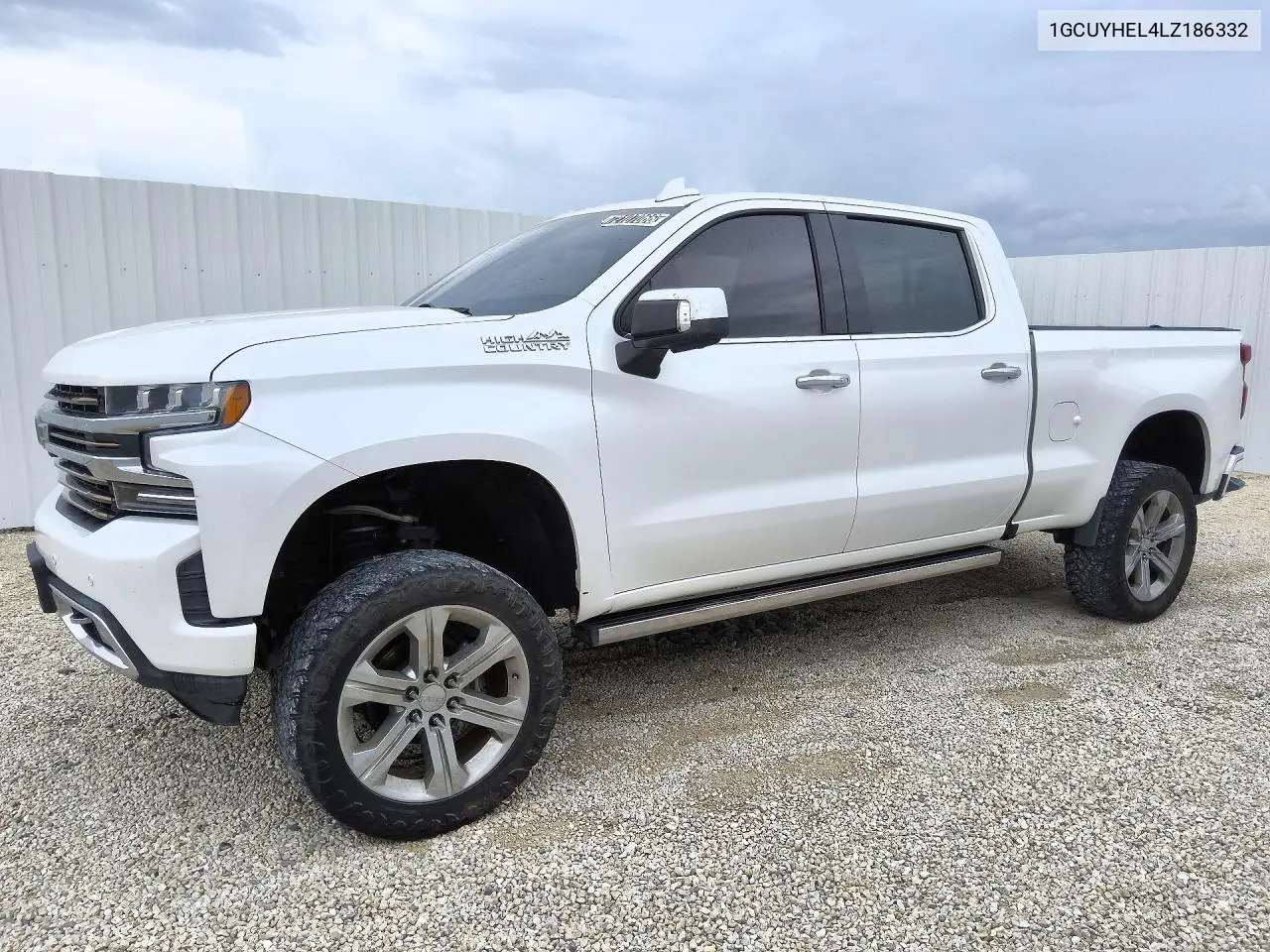 CHEVROLET SILVERADO 2020, VIN 1GCUYHEL4LZ186332