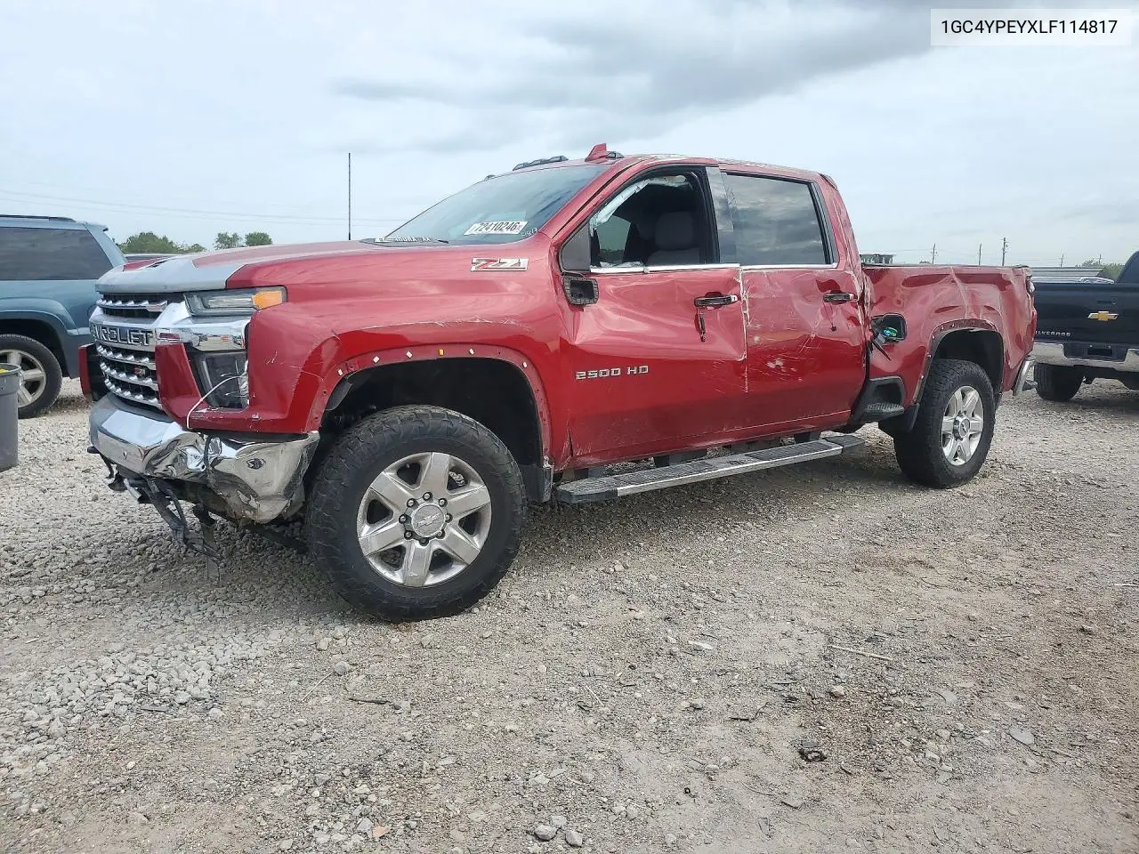 CHEVROLET SILVERADO 2020, VIN 1GC4YPEYXLF114817