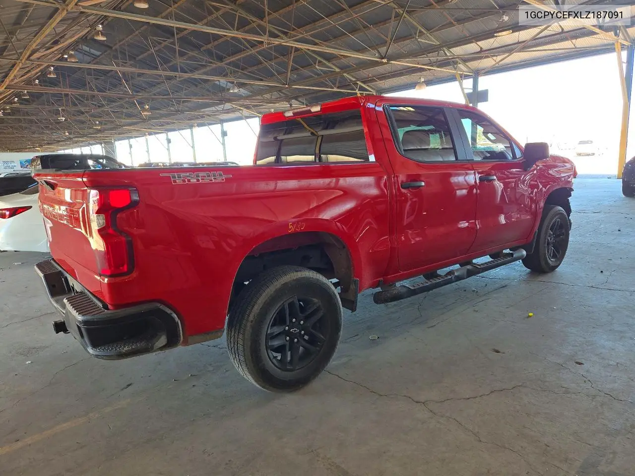 2020 CHEVROLET SILVERADO VIN 1GCPYCEFXLZ187091 — фото 3