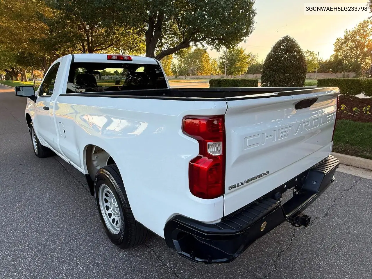 2020 CHEVROLET SILVERADO VIN 3GCNWAEH5LG233798 — фото 3
