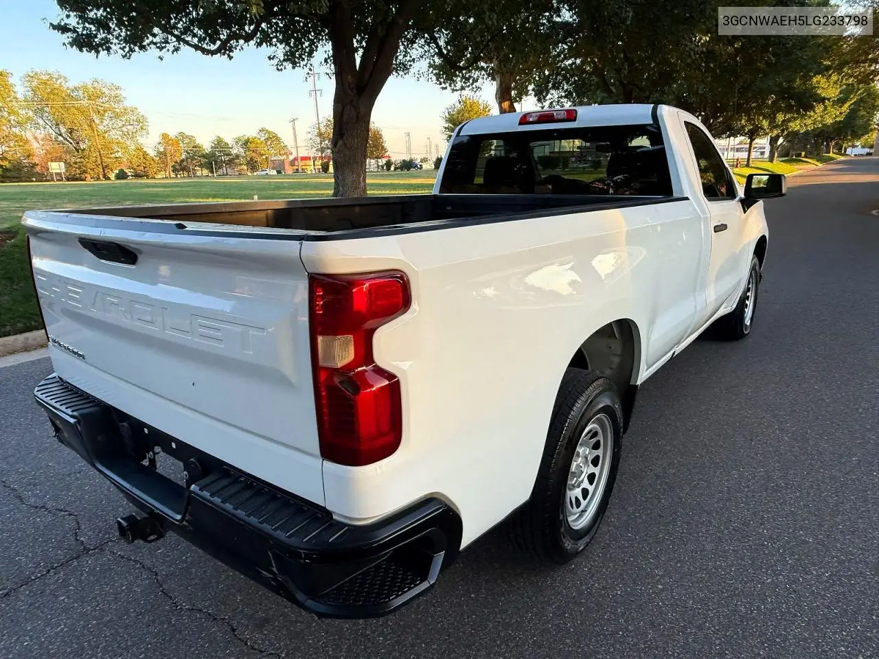 2020 CHEVROLET SILVERADO VIN 3GCNWAEH5LG233798 — фото 4