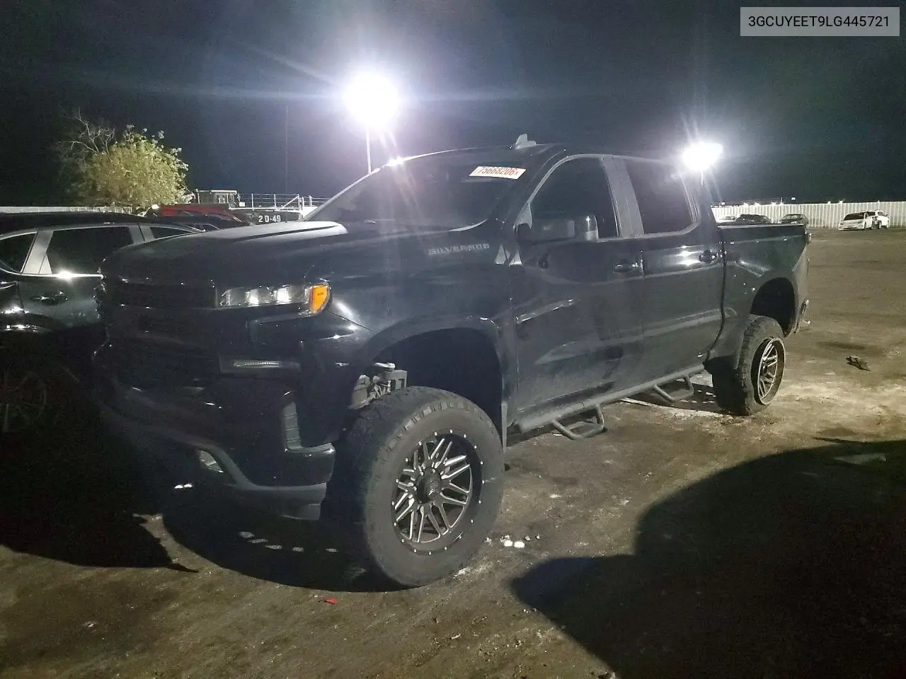 CHEVROLET SILVERADO 2020, VIN 3GCUYEET9LG445721