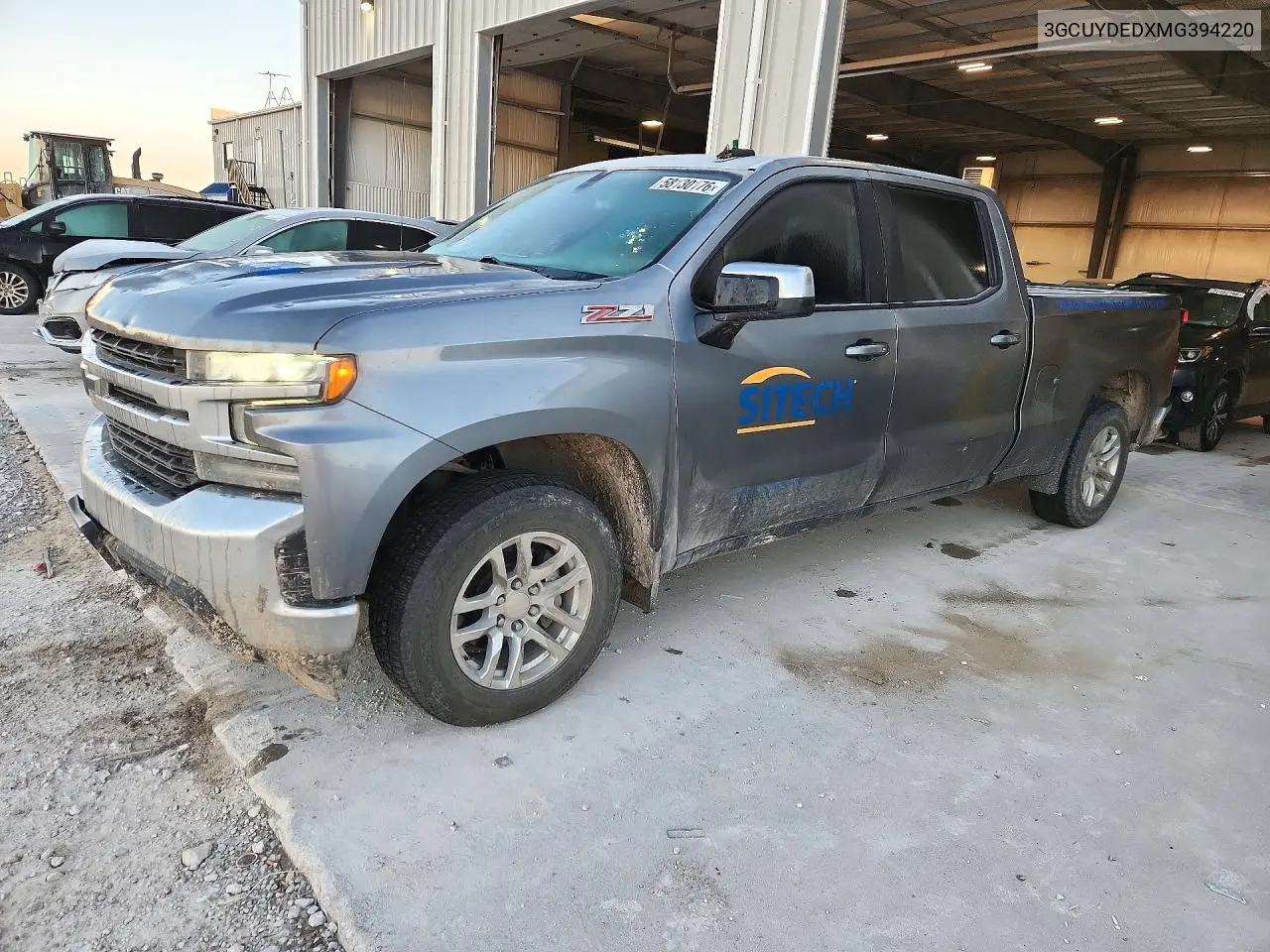 CHEVROLET SILVERADO 2021, VIN 3GCUYDEDXMG394220