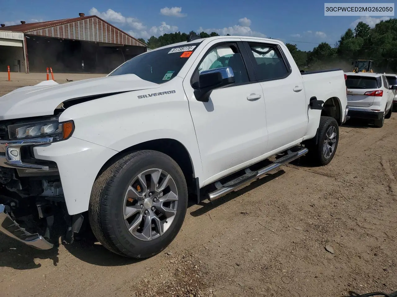 CHEVROLET SILVERADO 2021, VIN 3GCPWCED2MG262050