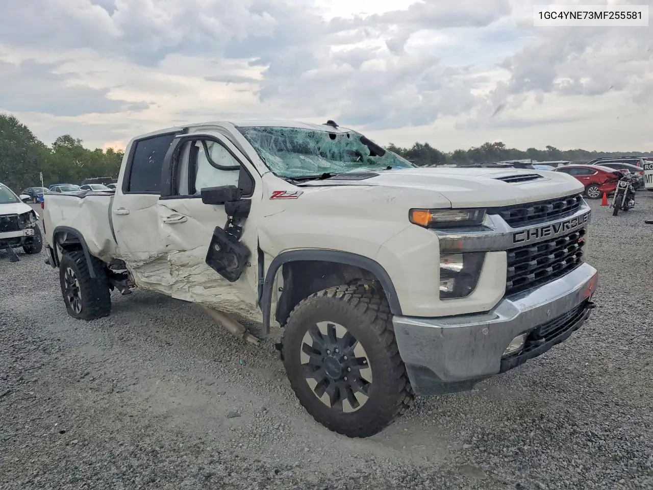 2021 CHEVROLET SILVERADO VIN 1GC4YNE73MF255581 — фото 4