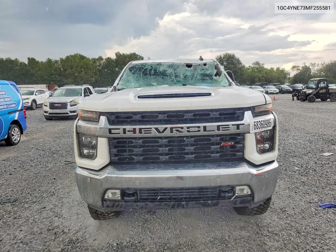 2021 CHEVROLET SILVERADO VIN 1GC4YNE73MF255581 — фото 5