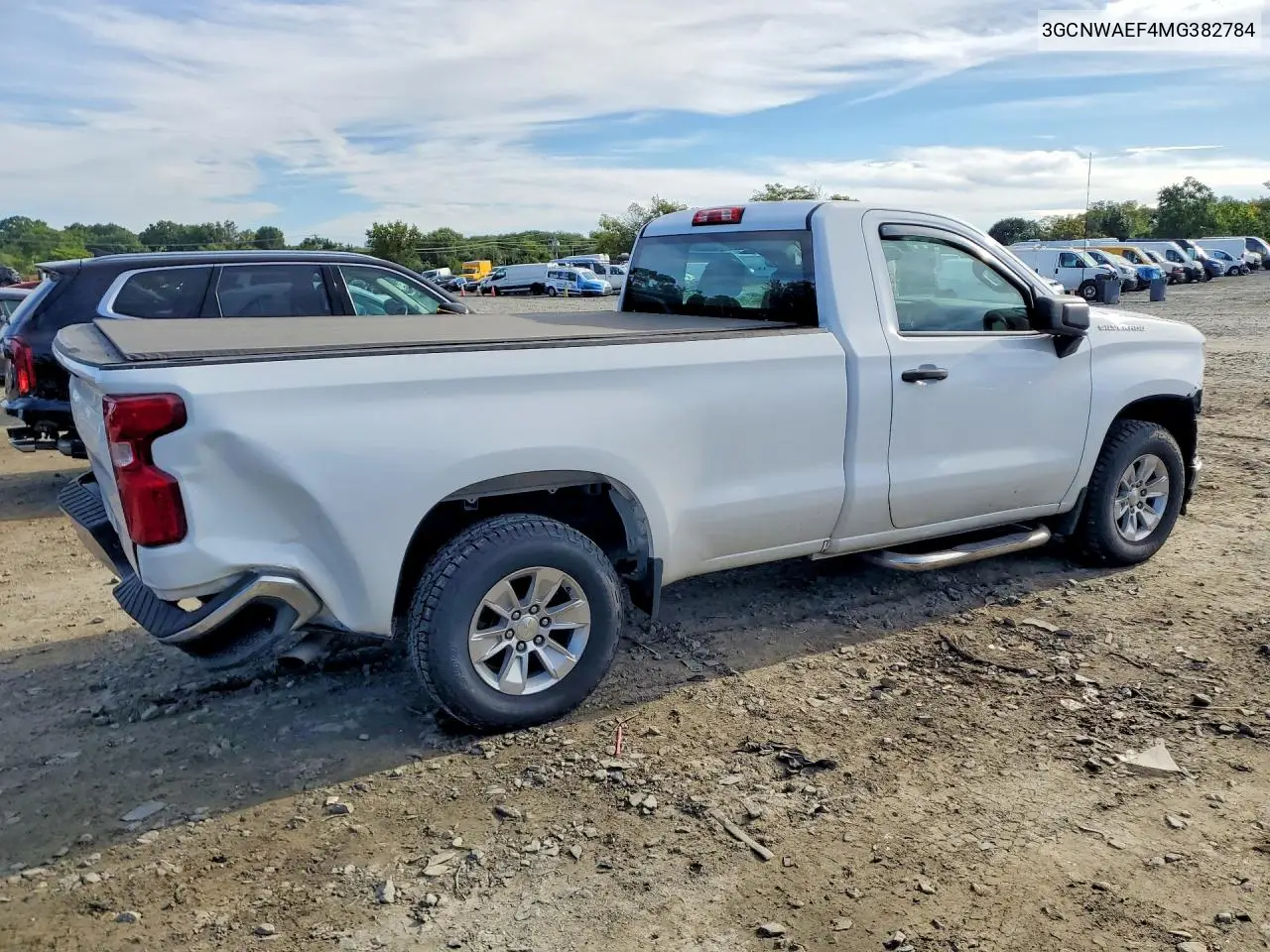 2021 CHEVROLET SILVERADO VIN 3GCNWAEF4MG382784 — фото 3