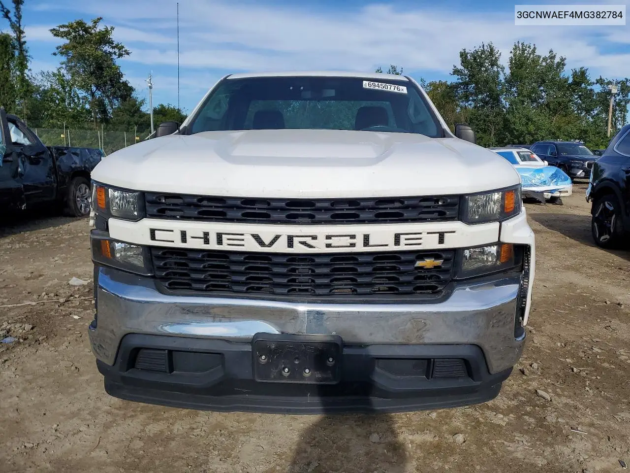 2021 CHEVROLET SILVERADO VIN 3GCNWAEF4MG382784 — фото 5