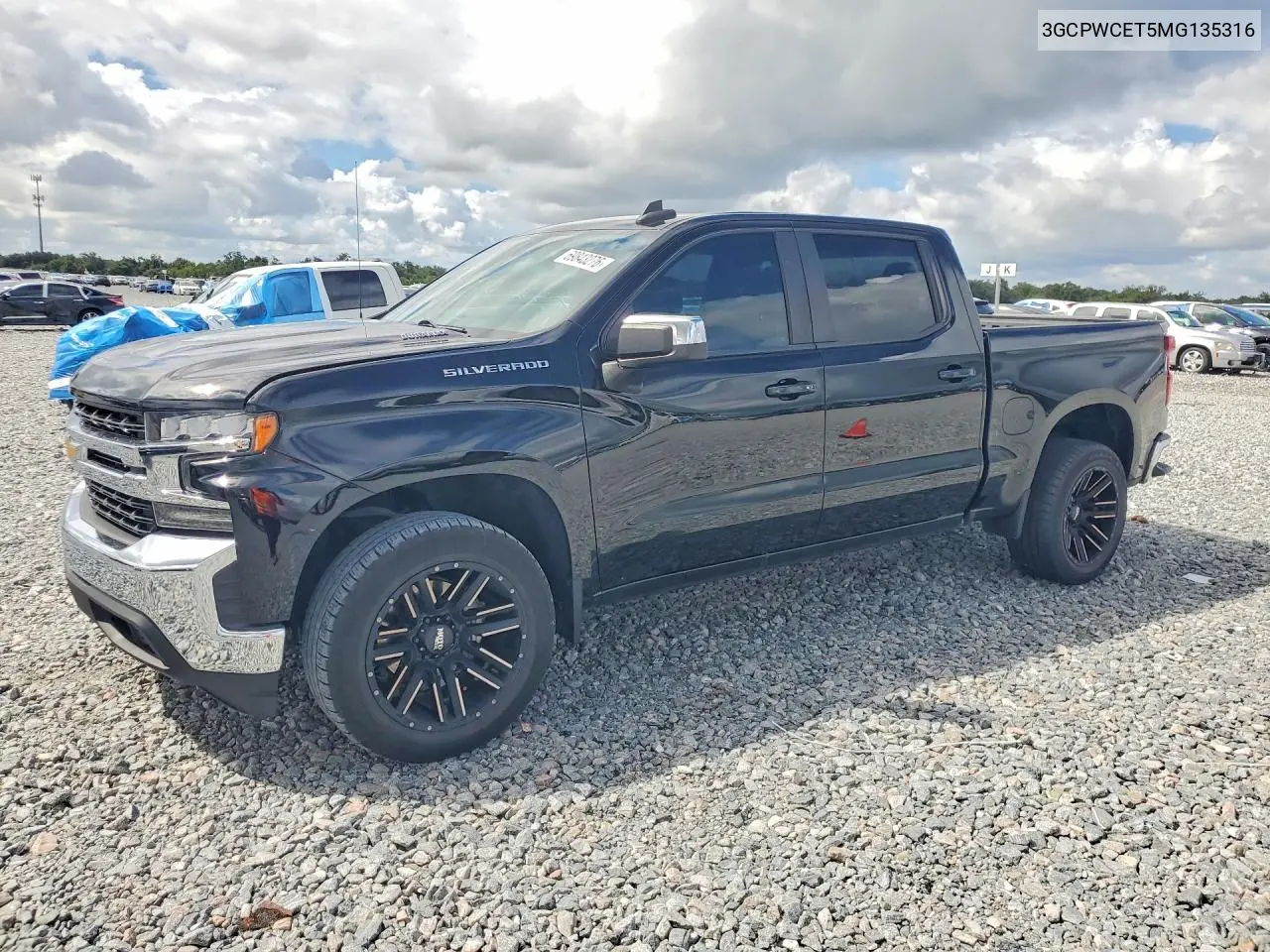 CHEVROLET SILVERADO 2021, VIN 3GCPWCET5MG135316