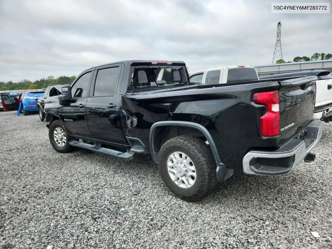 2021 CHEVROLET SILVERADO VIN 1GC4YNEY6MF283772 — фото 2