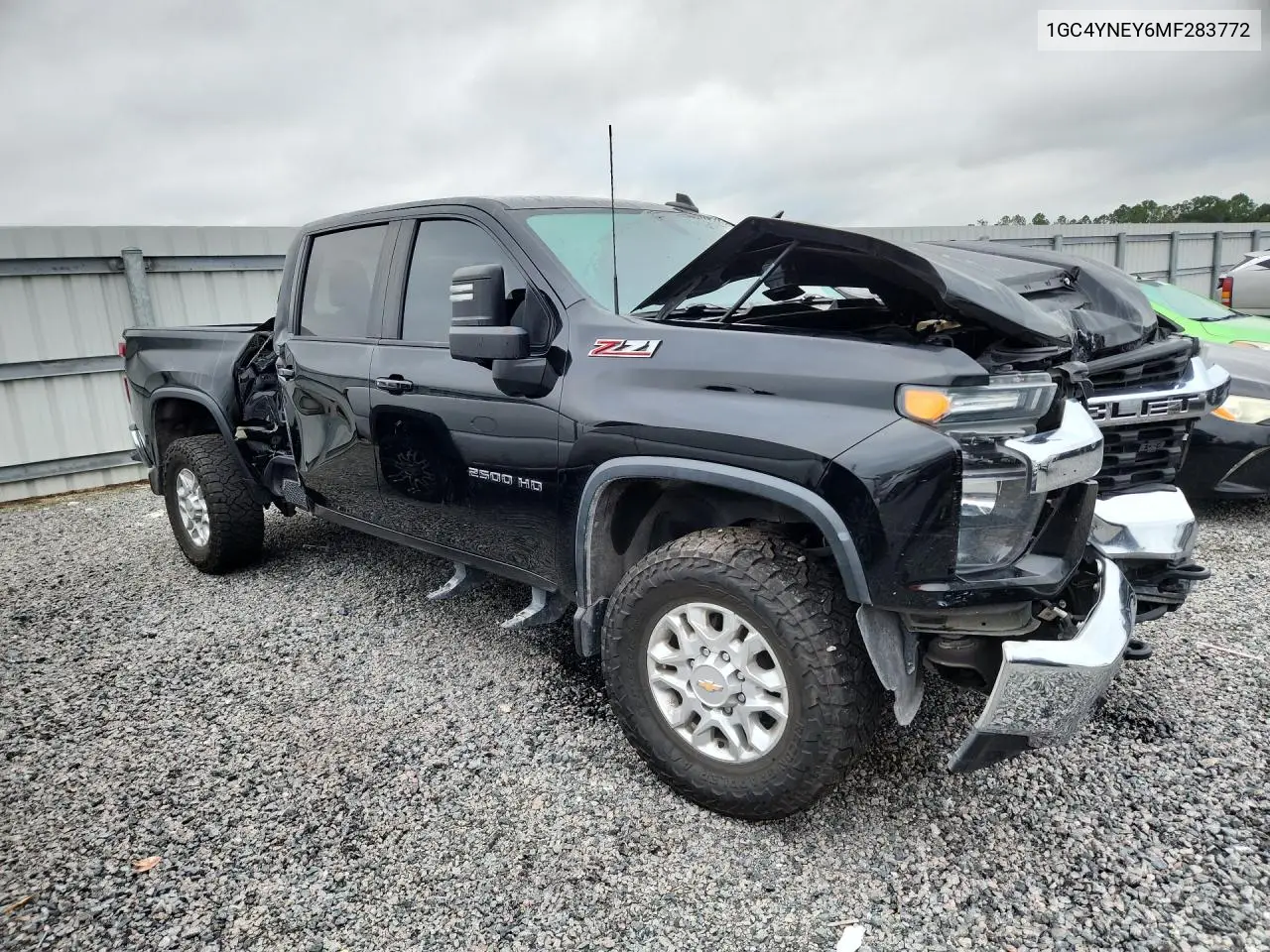 2021 CHEVROLET SILVERADO VIN 1GC4YNEY6MF283772 — фото 4