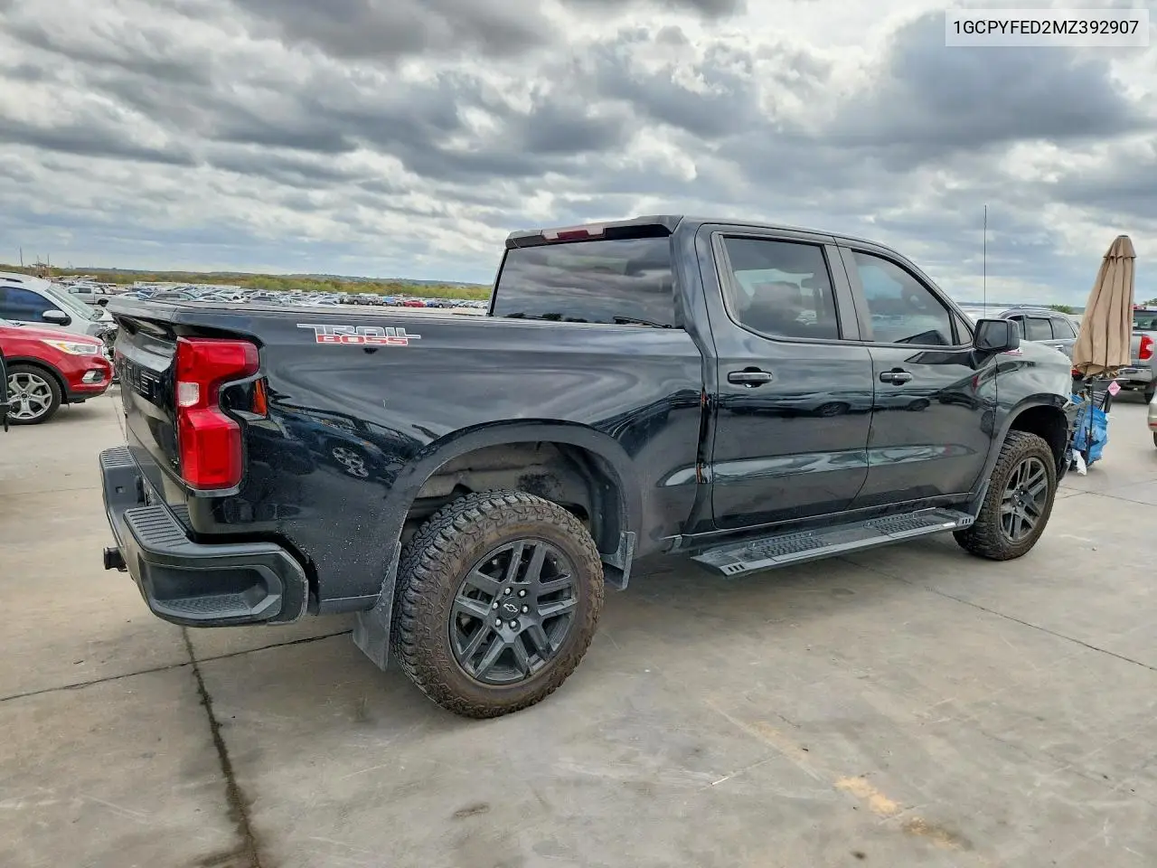 2021 CHEVROLET SILVERADO VIN 1GCPYFED2MZ392907 — фото 3