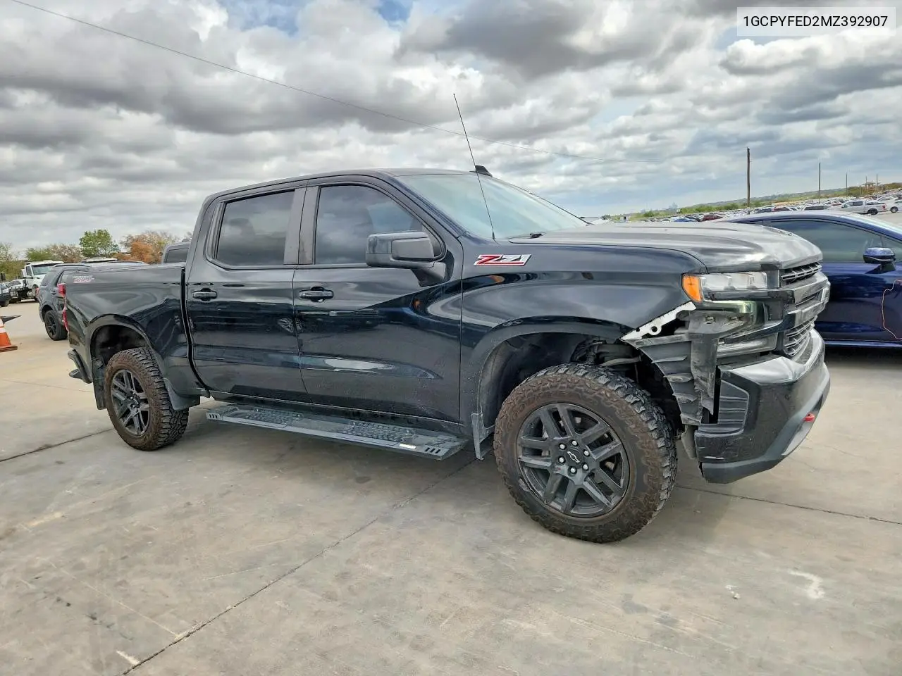 2021 CHEVROLET SILVERADO VIN 1GCPYFED2MZ392907 — фото 4