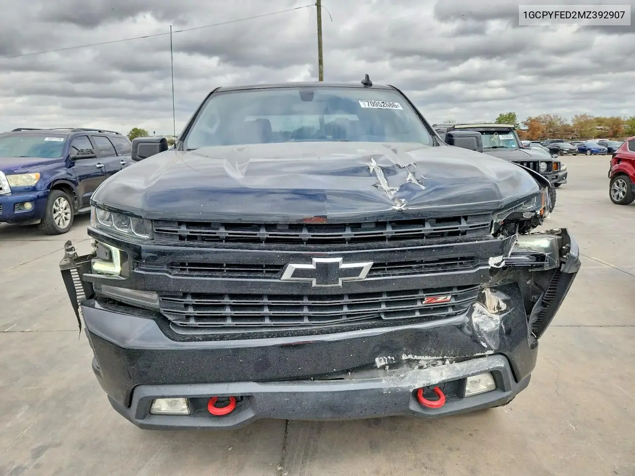 2021 CHEVROLET SILVERADO VIN 1GCPYFED2MZ392907 — фото 5