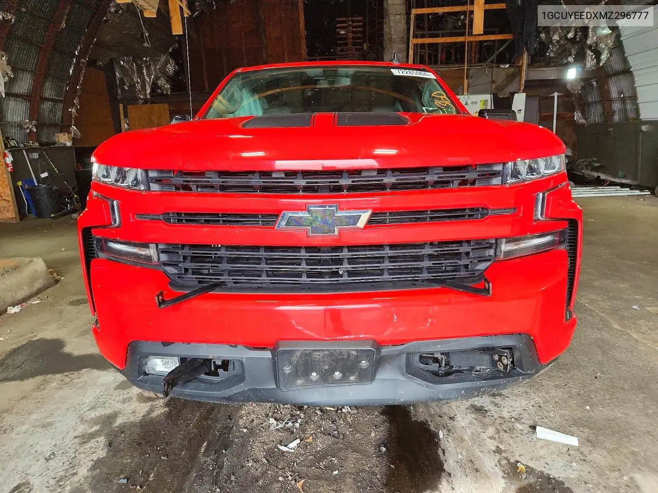 2021 CHEVROLET SILVERADO VIN 1GCUYEEDXMZ296777 — фото 5