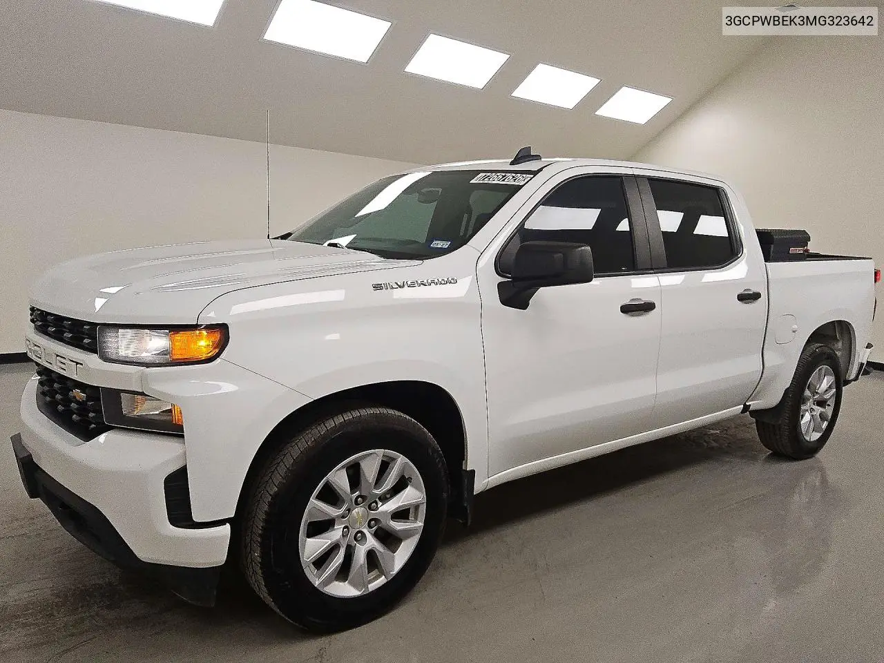 CHEVROLET SILVERADO 2021, VIN 3GCPWBEK3MG323642