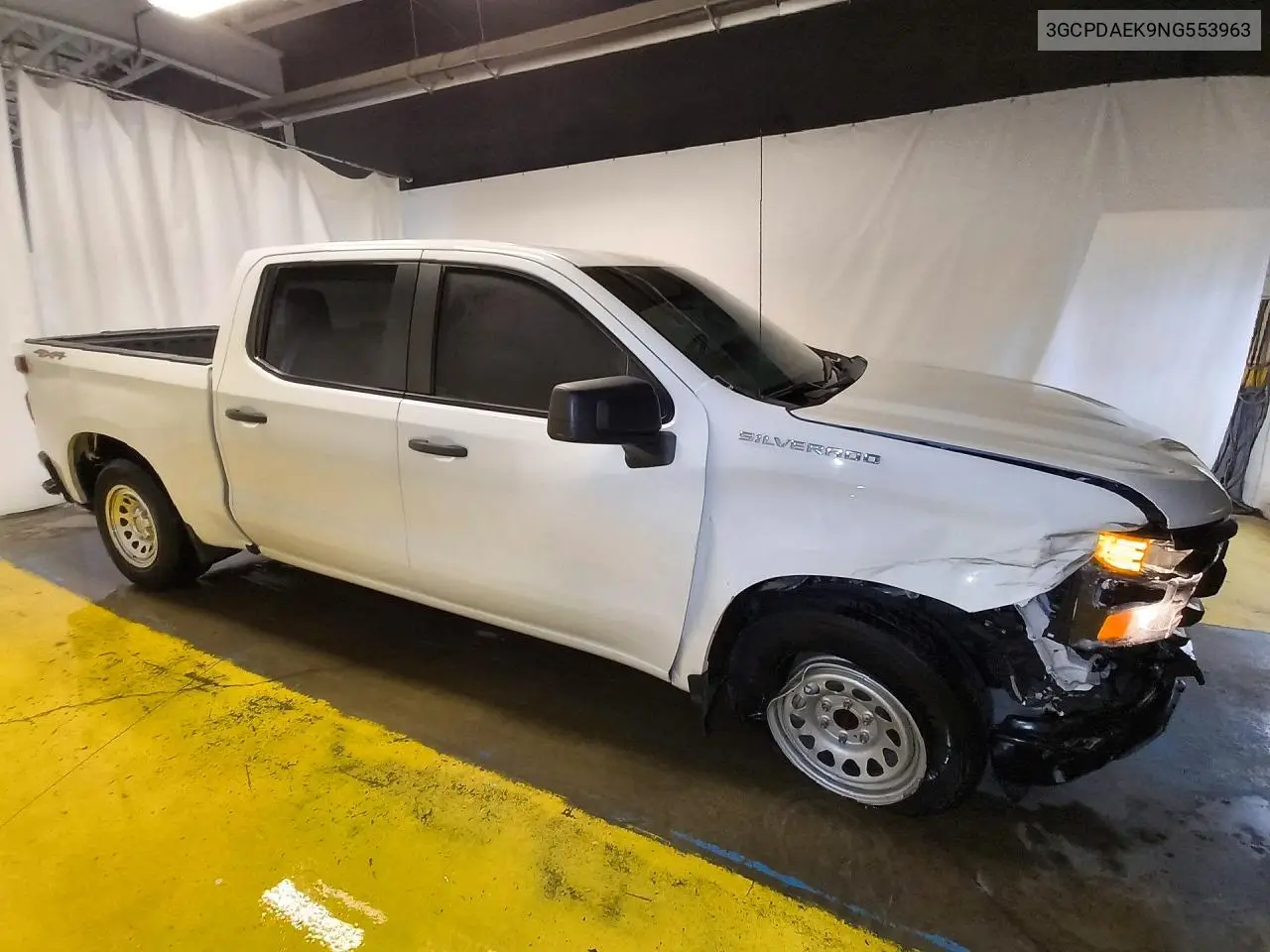 2022 CHEVROLET SILVERADO VIN 3GCPDAEK9NG553963 — фото 4
