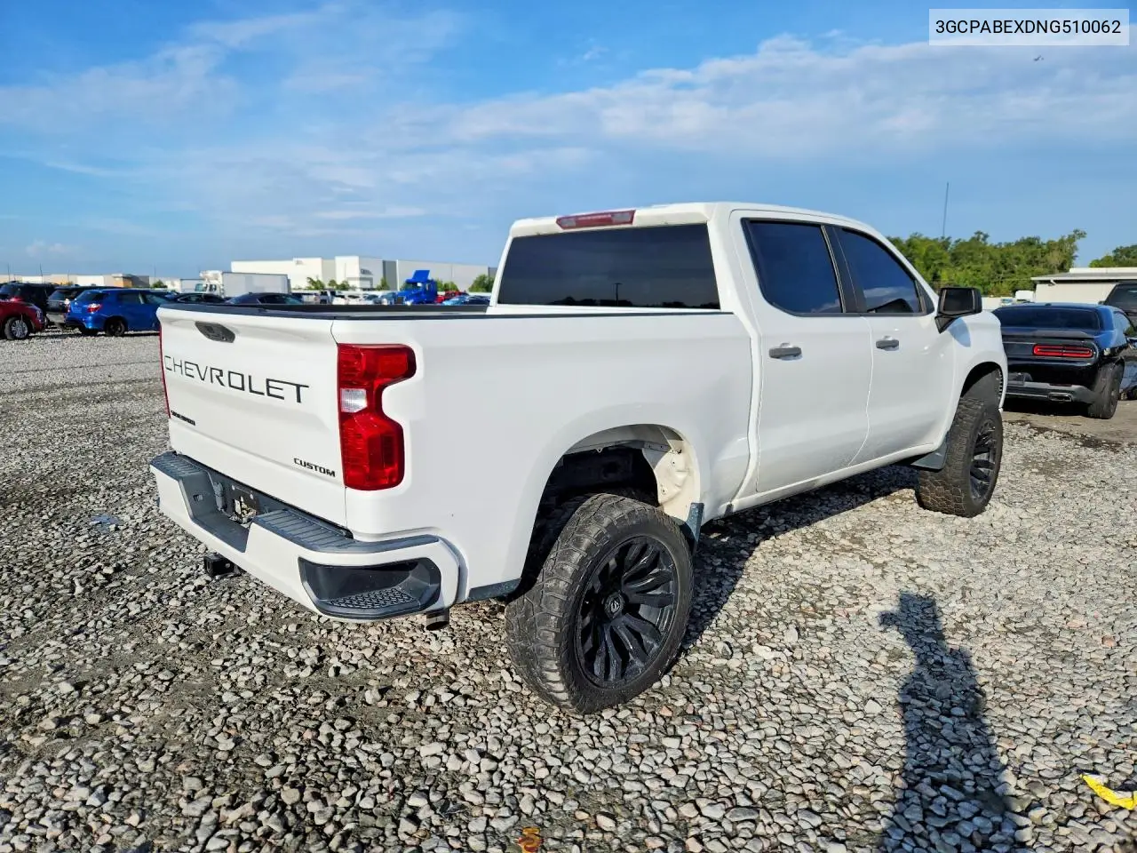 2022 CHEVROLET SILVERADO VIN 3GCPABEK0NG510062 — фото 3