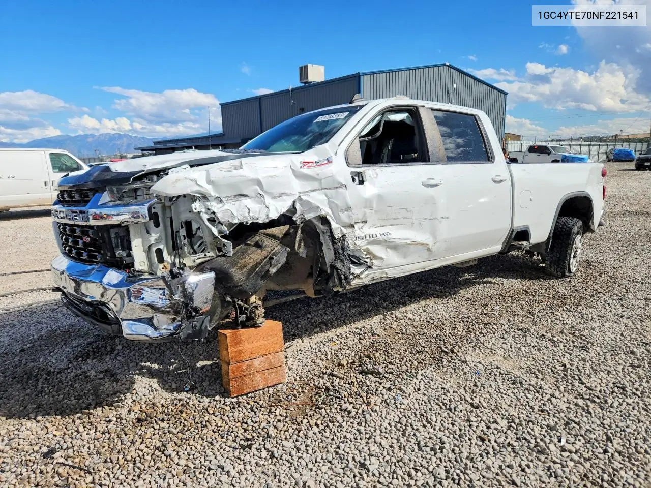CHEVROLET SILVERADO 2022, VIN 1GC4YTE70NF221541
