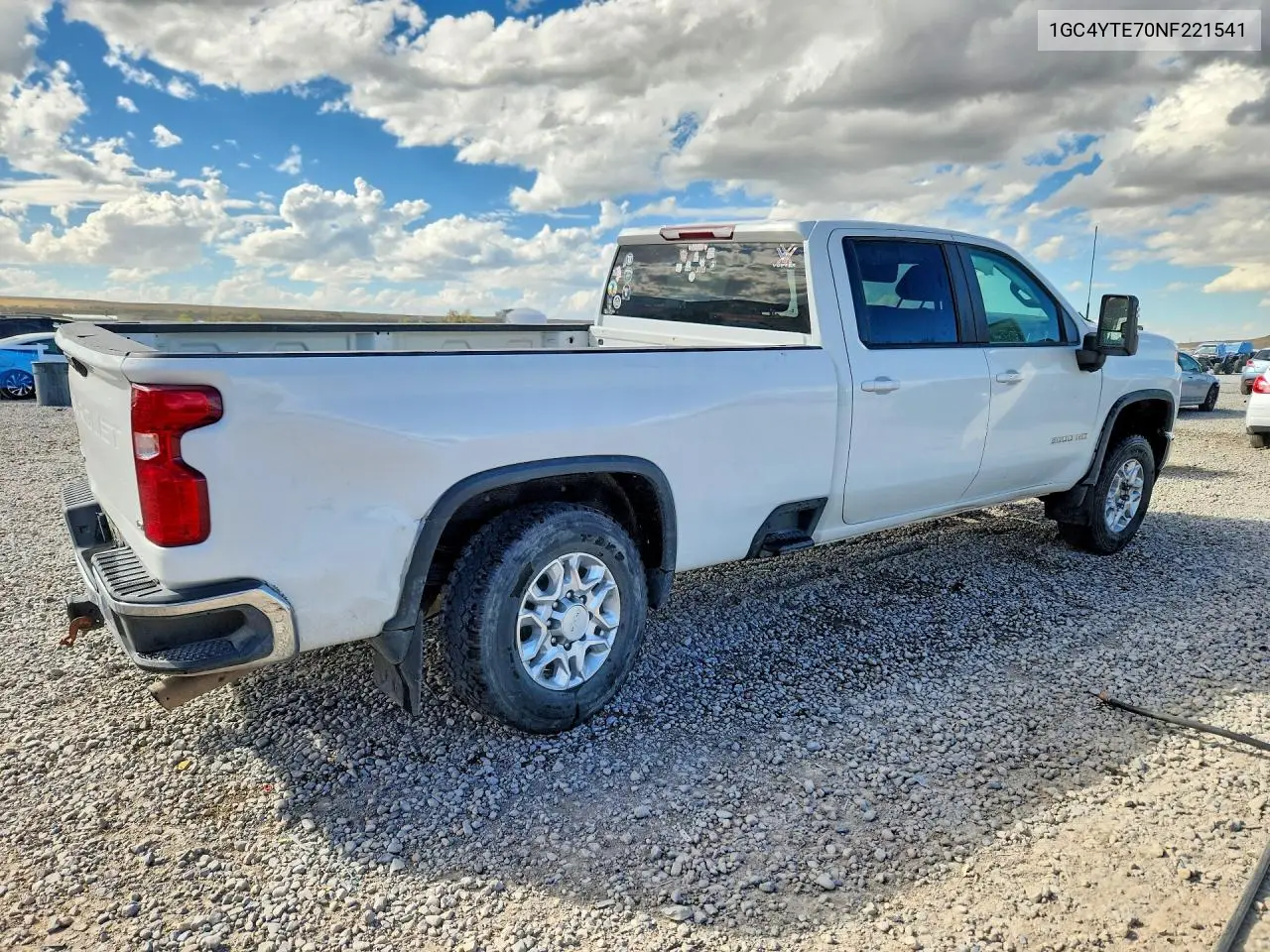 2022 CHEVROLET SILVERADO VIN 1GC4YTE70NF221541 — фото 3