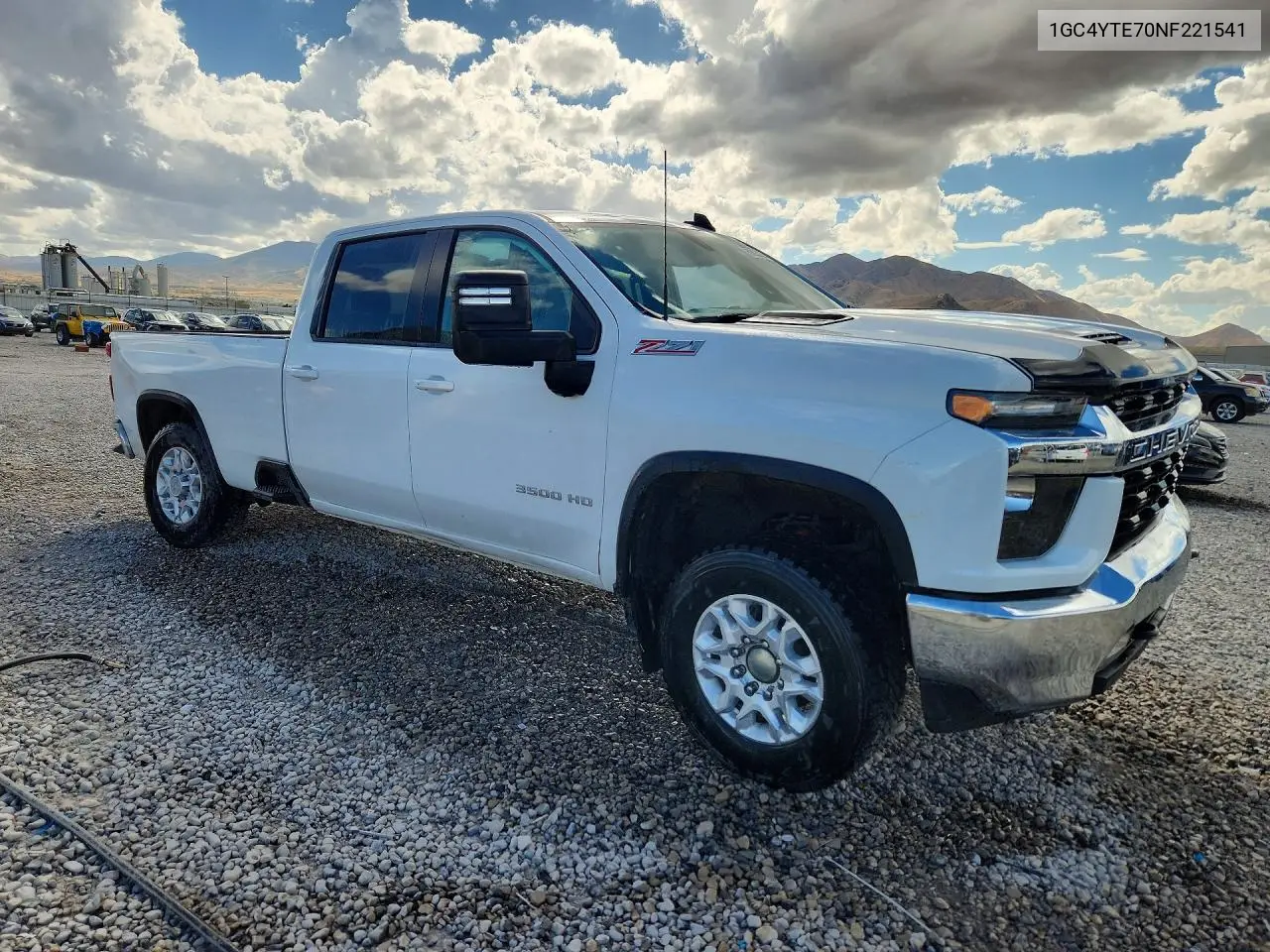 2022 CHEVROLET SILVERADO VIN 1GC4YTE70NF221541 — фото 4