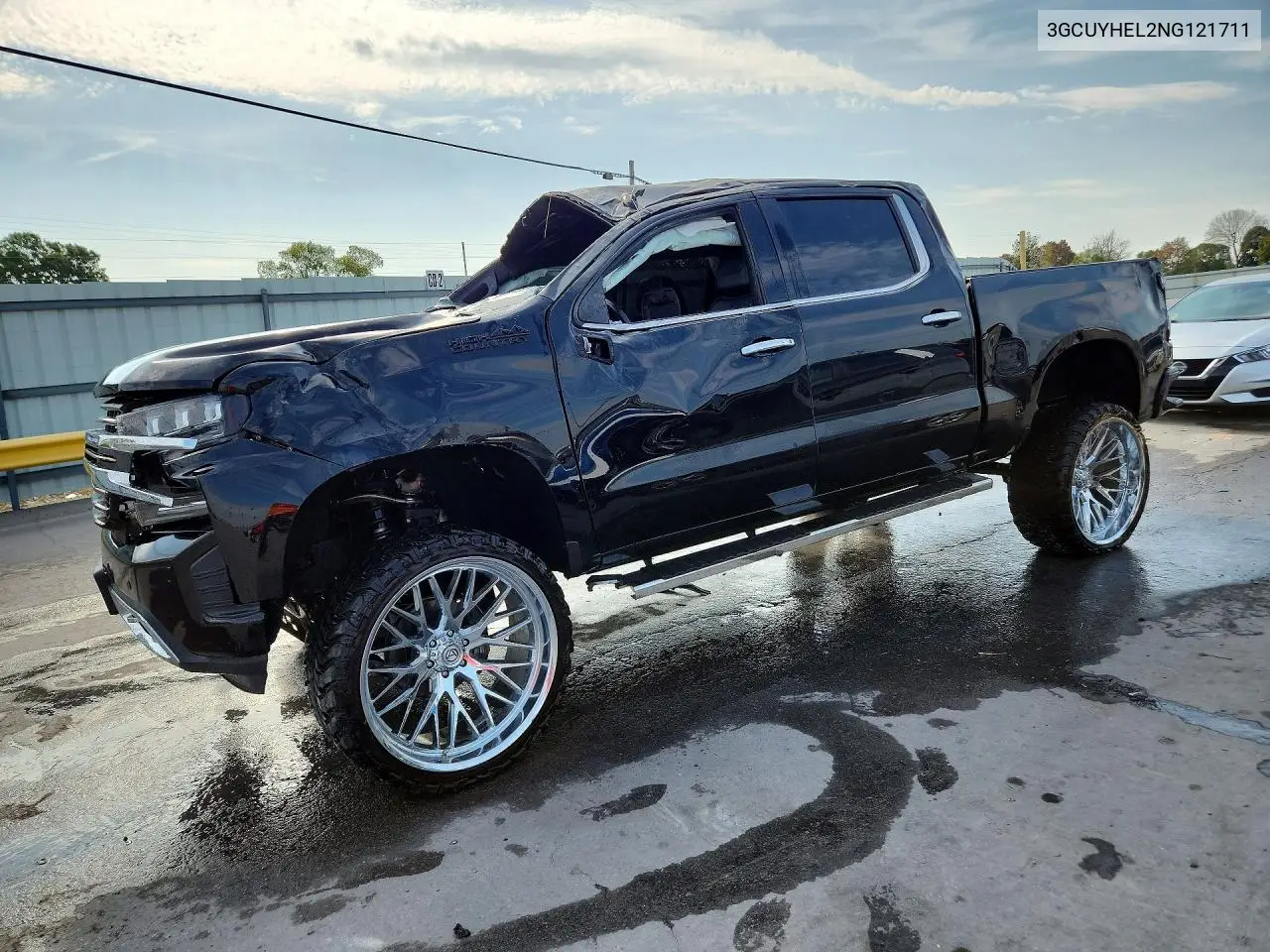 CHEVROLET SILVERADO 2022, VIN 3GCUYHEL2NG121711