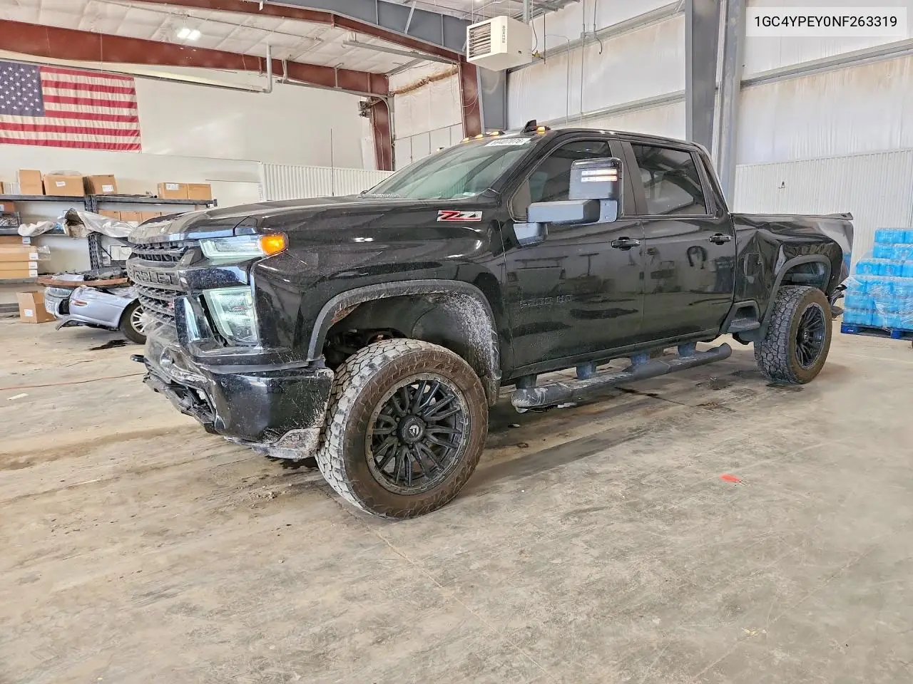 CHEVROLET SILVERADO 2022, VIN 1GC4YPEY0NF263319