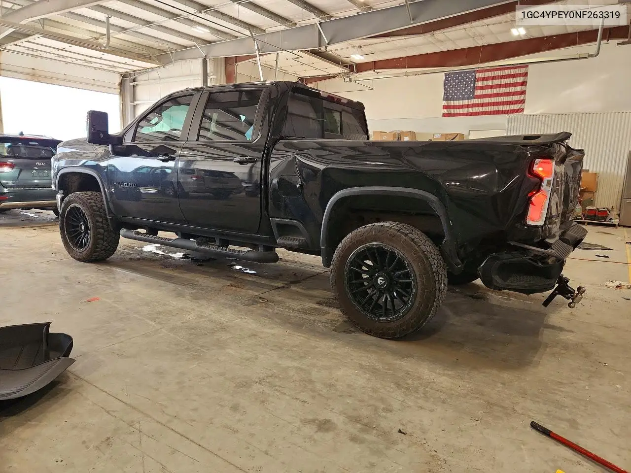 2022 CHEVROLET SILVERADO VIN 1GC4YPEY0NF263319 — фото 2