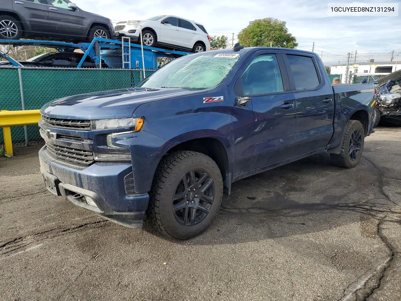 CHEVROLET SILVERADO 2022, VIN 1GCUYEED8NZ131294