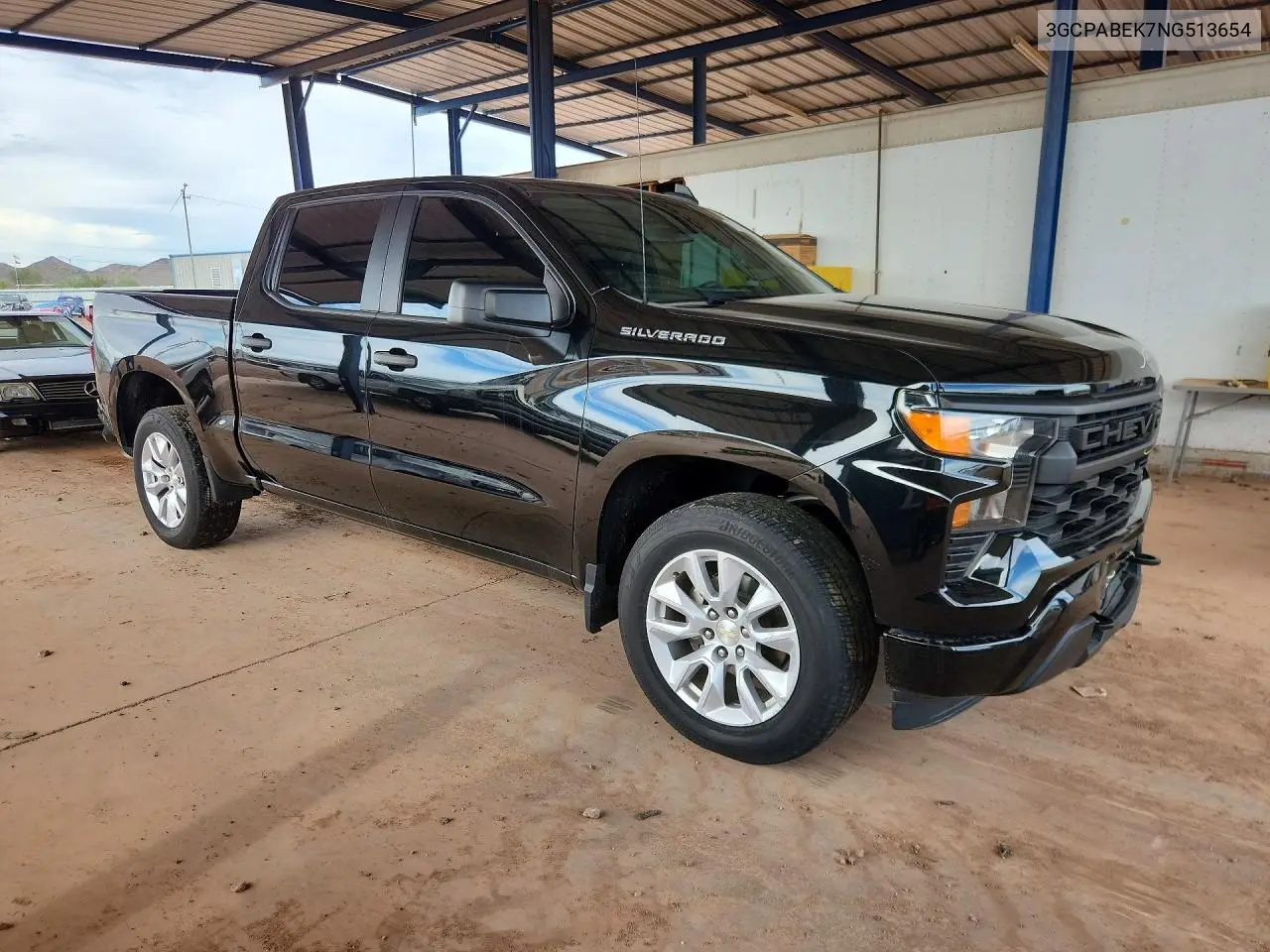 2022 CHEVROLET SILVERADO VIN 3GCPABEK7NG513654 — фото 4