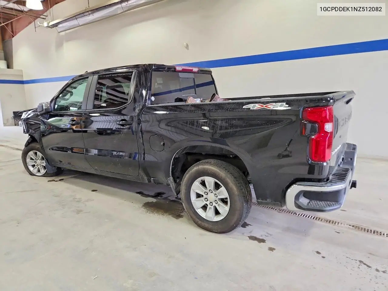 2022 CHEVROLET SILVERADO VIN 1GCPDDEK1NZ512082 — фото 2