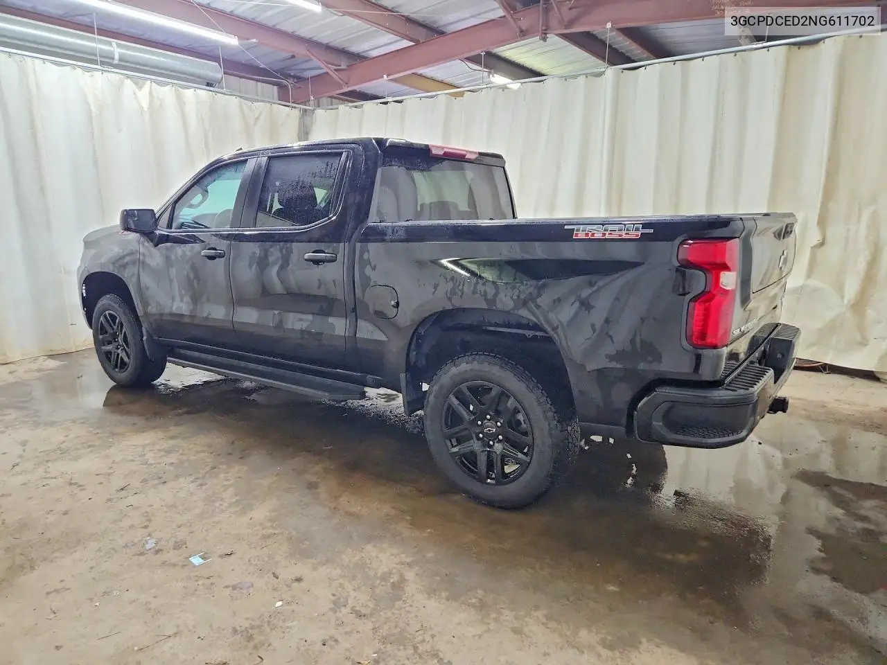2022 CHEVROLET SILVERADO VIN 3GCPDCED2NG611702 — фото 2