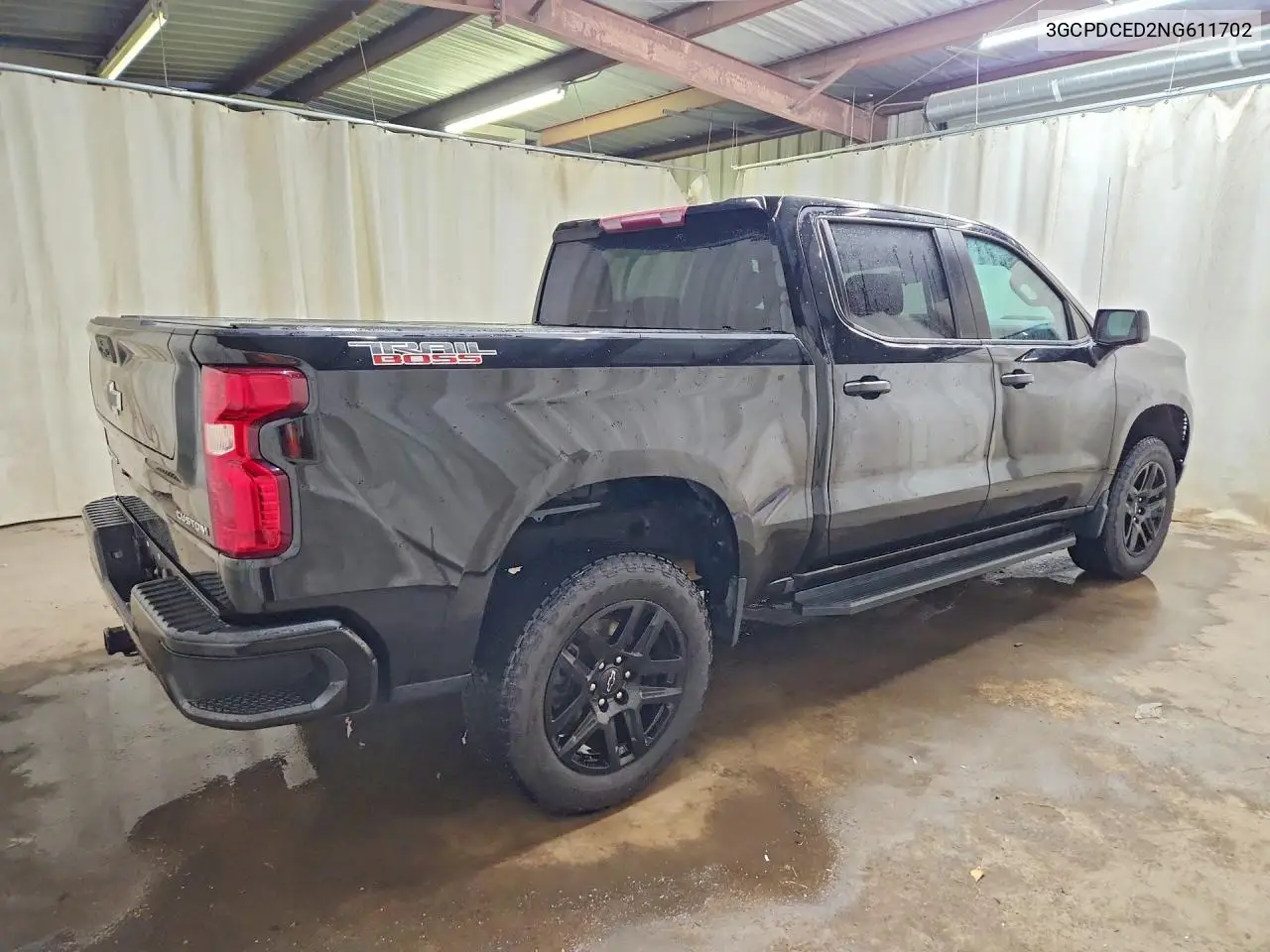 2022 CHEVROLET SILVERADO VIN 3GCPDCED2NG611702 — фото 3