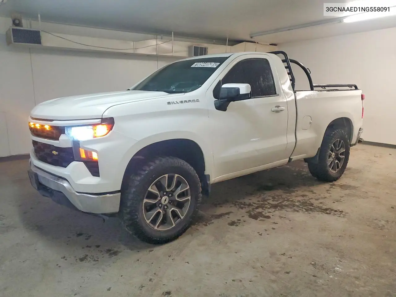 CHEVROLET SILVERADO 2022, VIN 3GCNAAED1NG558091