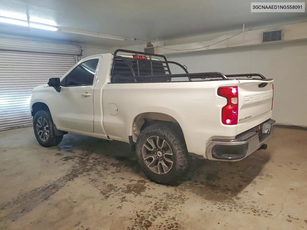 2022 CHEVROLET SILVERADO VIN 3GCNAAED1NG558091 — фото 2