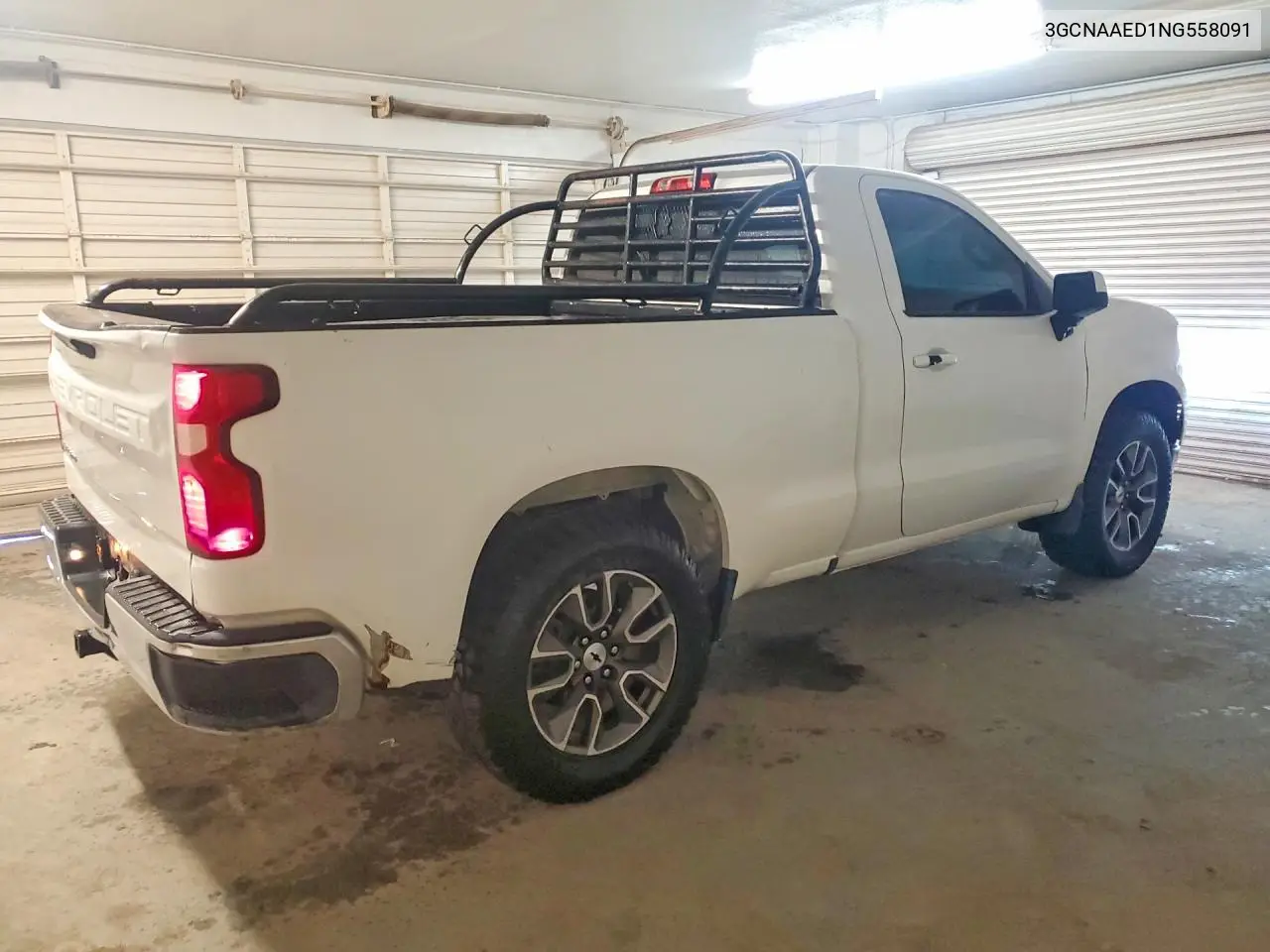 2022 CHEVROLET SILVERADO VIN 3GCNAAED1NG558091 — фото 3