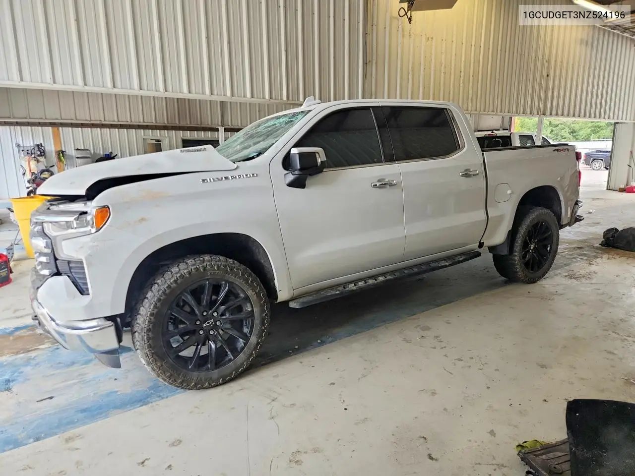 CHEVROLET SILVERADO 2022, VIN 1GCUDGET3NZ524196