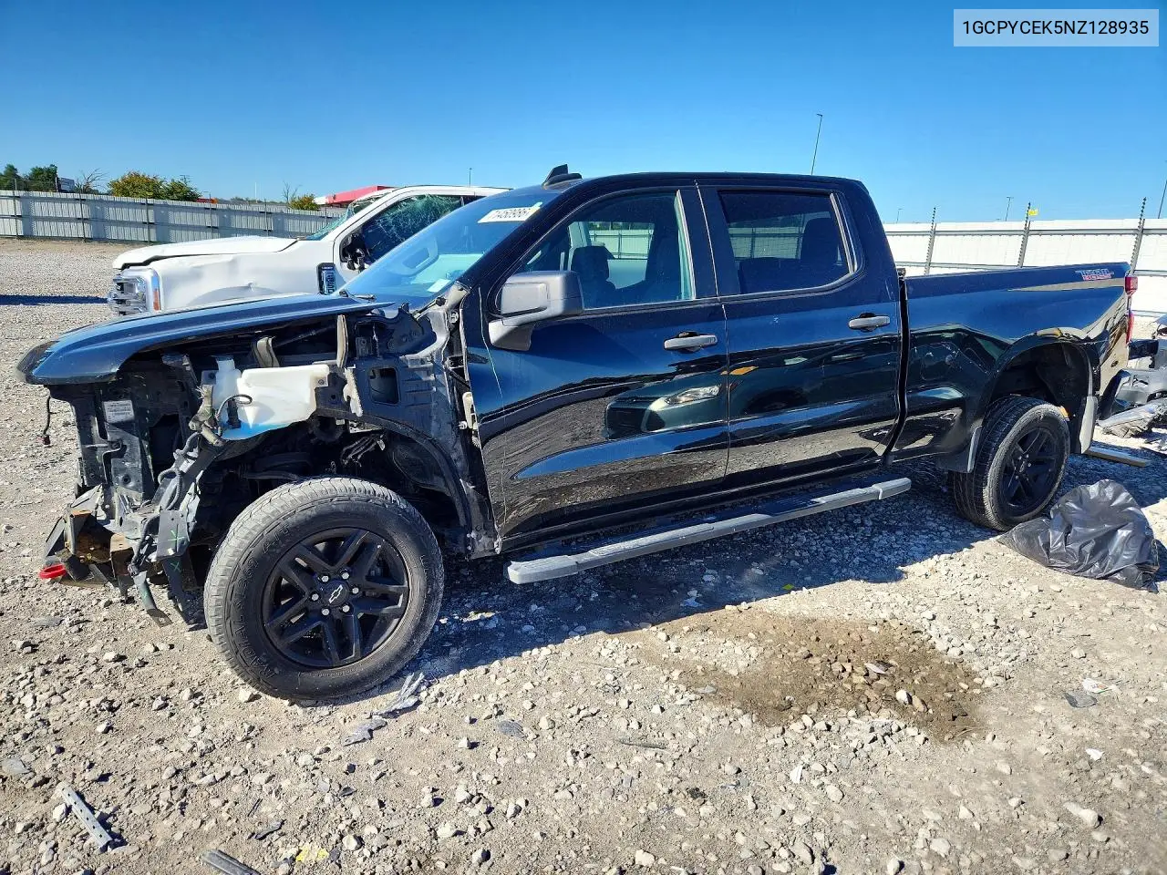 CHEVROLET SILVERADO 2022, VIN 1GCPYCEK5NZ128935