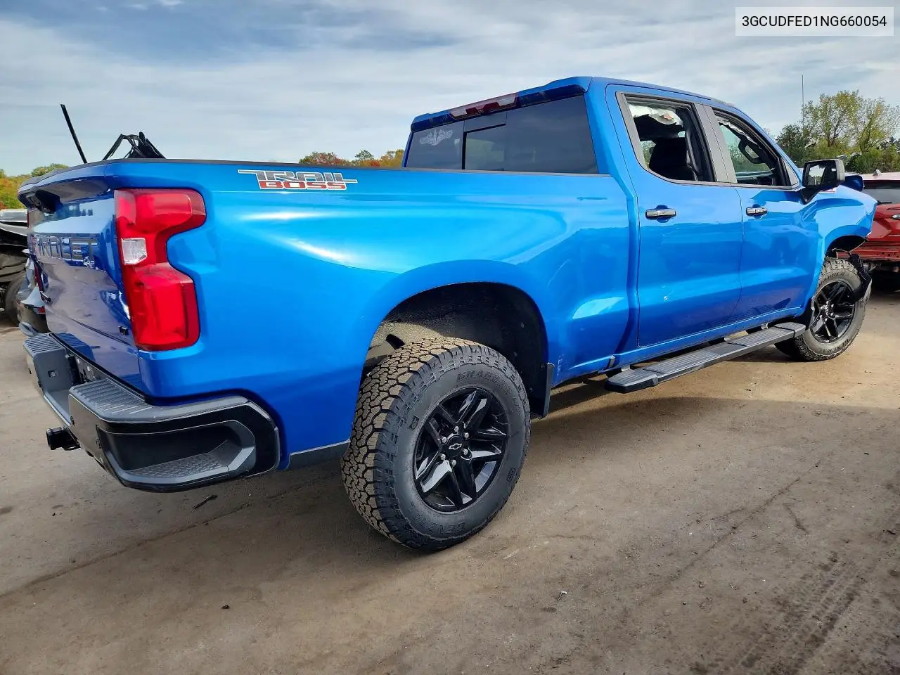 2022 CHEVROLET SILVERADO VIN 3GCUDFED1NG660054 — фото 3