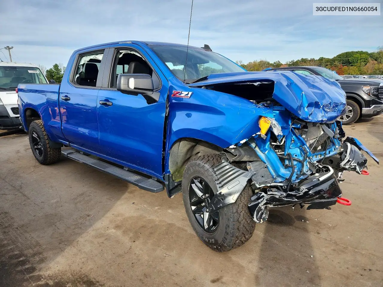 2022 CHEVROLET SILVERADO VIN 3GCUDFED1NG660054 — фото 4