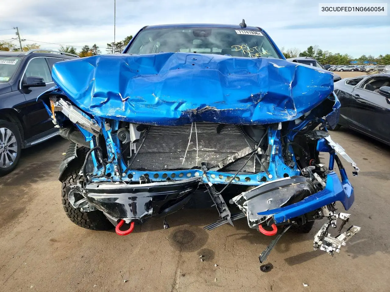 2022 CHEVROLET SILVERADO VIN 3GCUDFED1NG660054 — фото 5