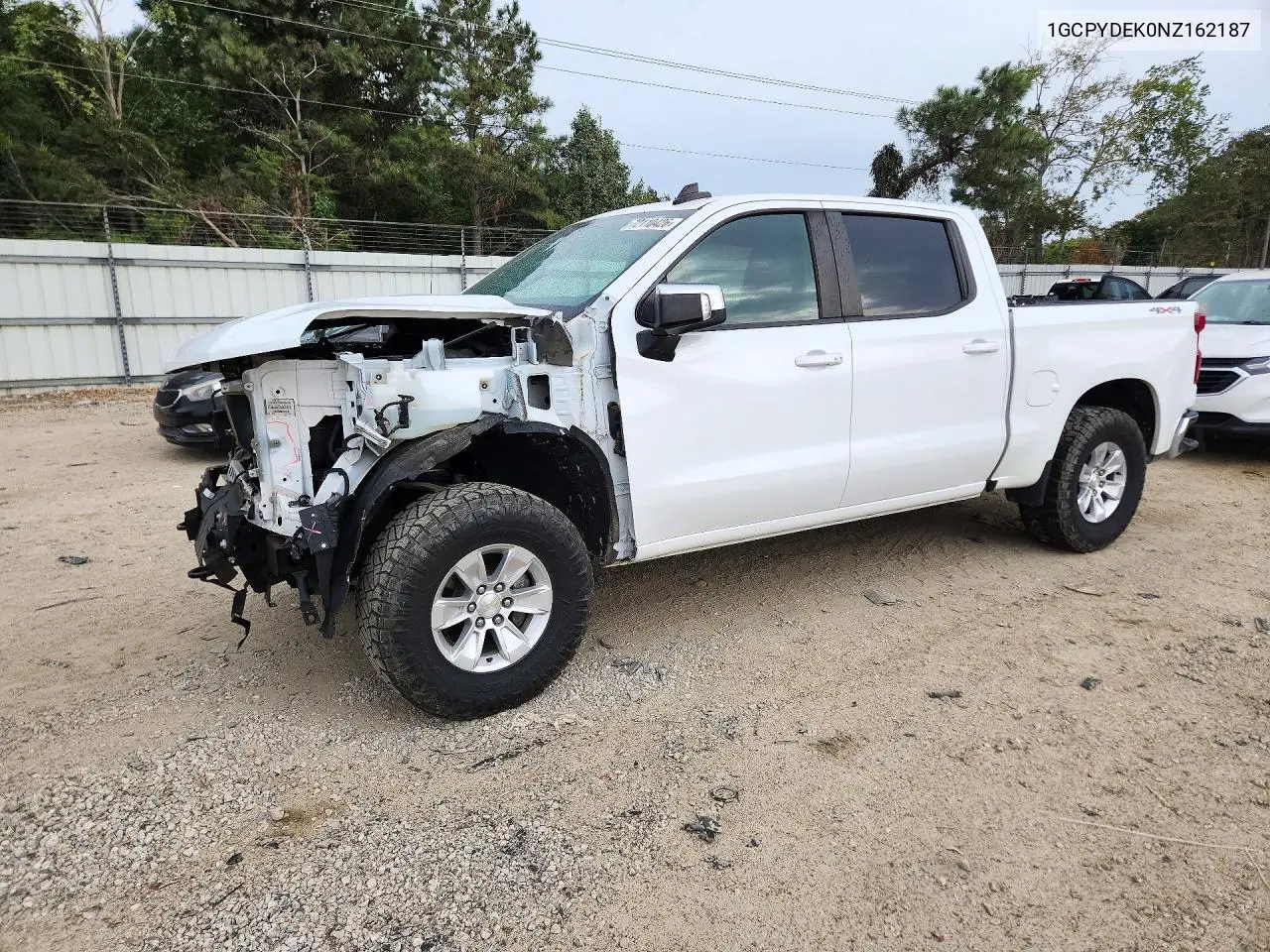 CHEVROLET SILVERADO 2022, VIN 1GCPYDEK0NZ162187
