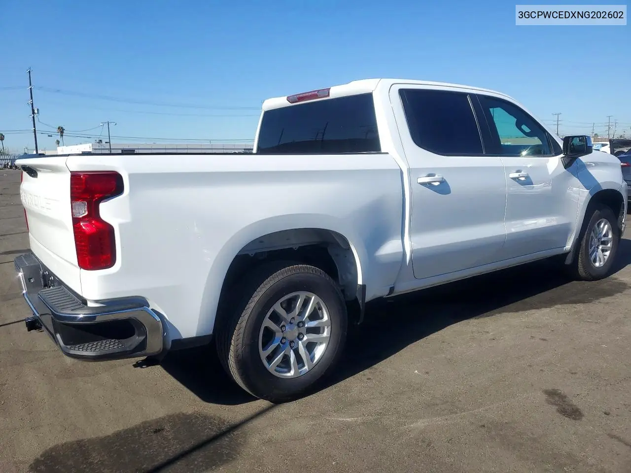 2022 CHEVROLET SILVERADO VIN 3GCPWCEDXNG202602 — фото 3