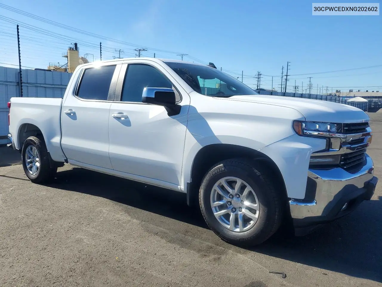 2022 CHEVROLET SILVERADO VIN 3GCPWCEDXNG202602 — фото 4