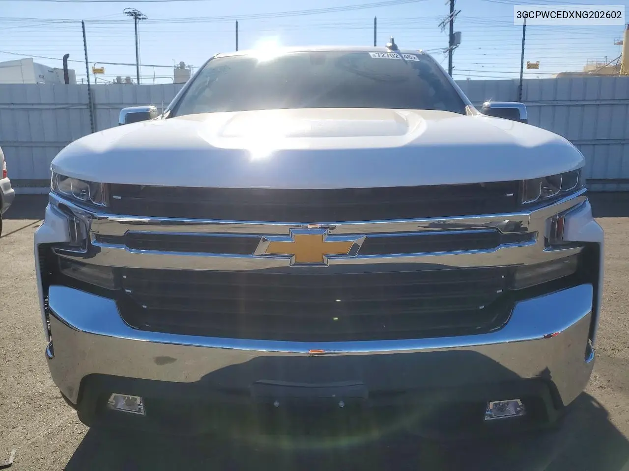 2022 CHEVROLET SILVERADO VIN 3GCPWCEDXNG202602 — фото 5