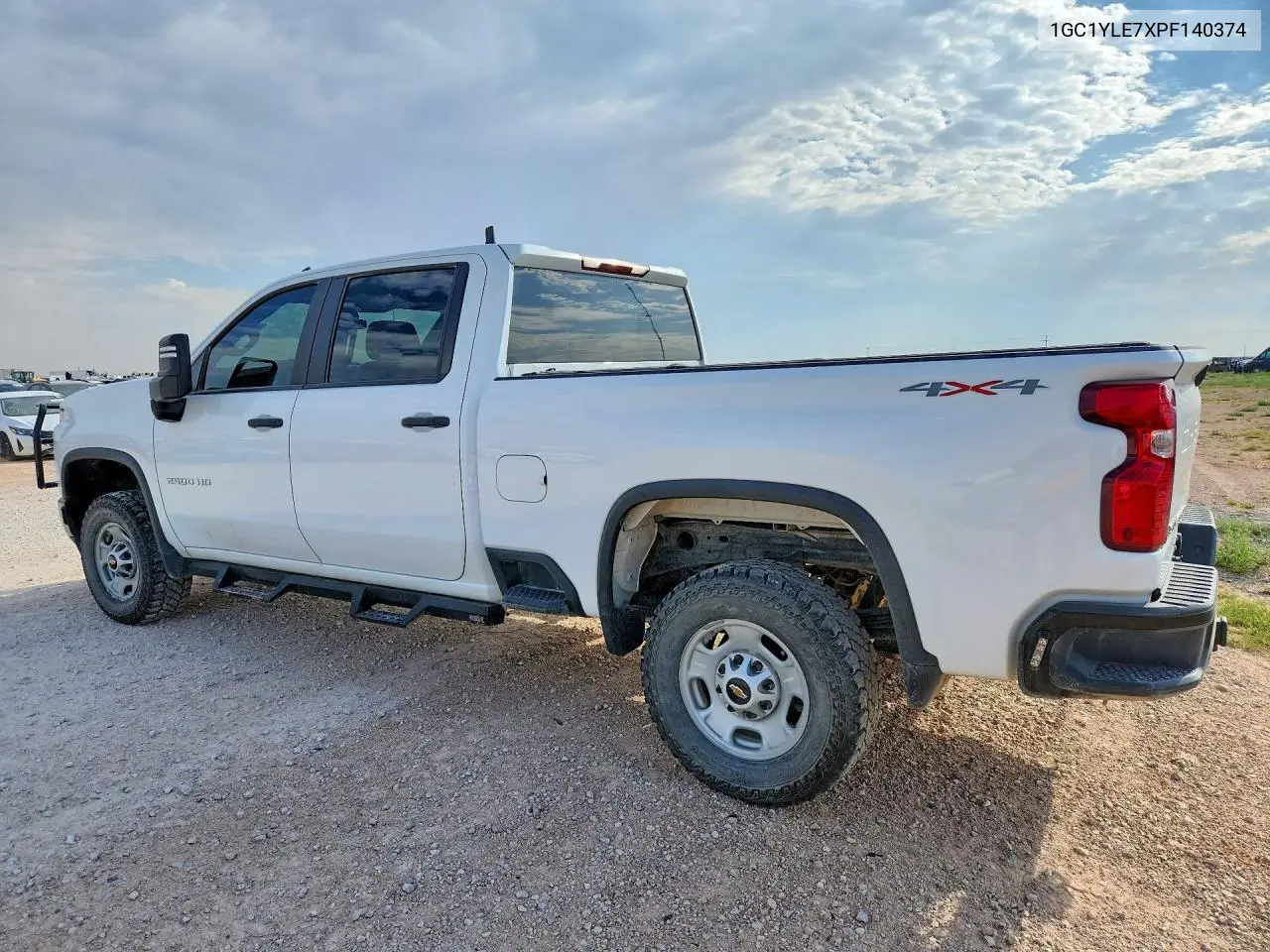 2023 CHEVROLET SILVERADO VIN 1GC1YLE7XPF140374 — фото 2