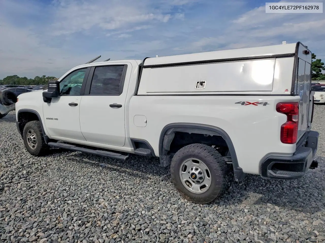 2023 CHEVROLET SILVERADO VIN 1GC4YLE72PF162978 — фото 2