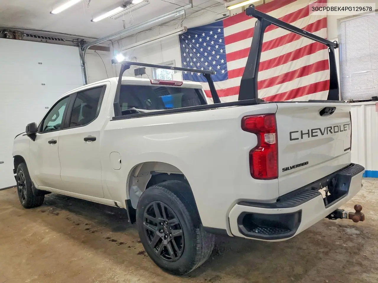 2023 CHEVROLET SILVERADO VIN 3GCPDBEK4PG129678 — фото 2