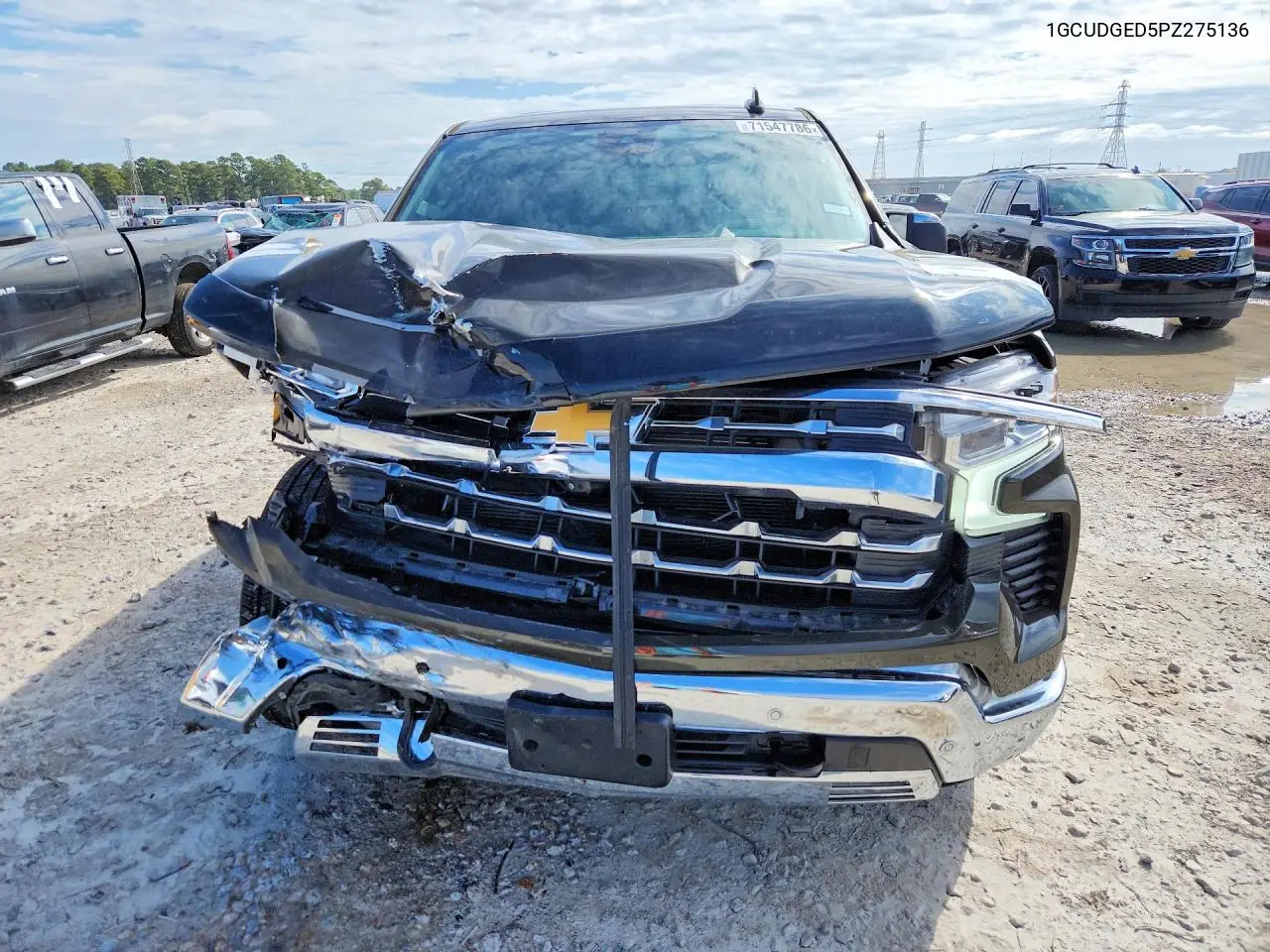 2023 CHEVROLET SILVERADO VIN 1GCUDGED5PZ275136 — фото 5